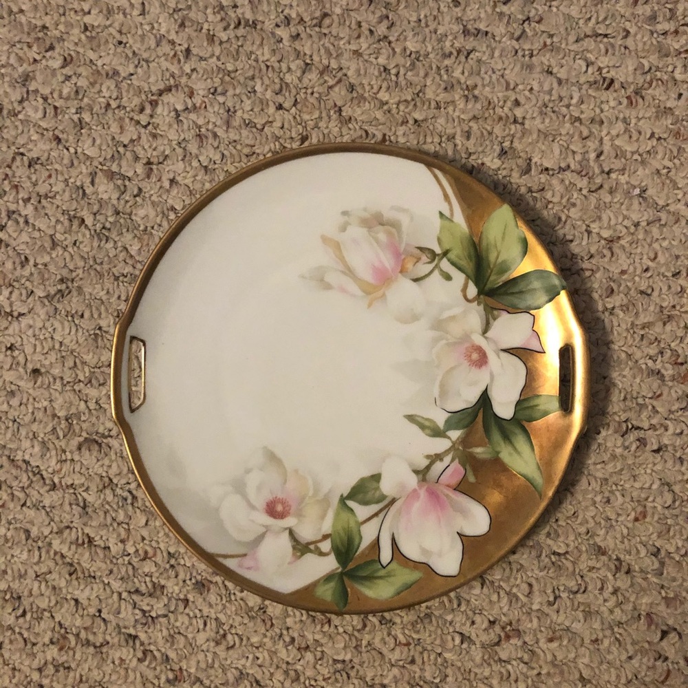 R S Germany MW Handpainted Plate